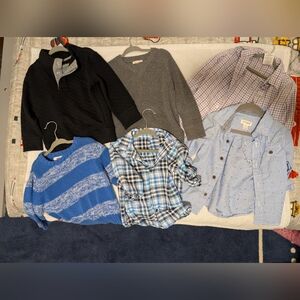 2T Boys Dress Shirts and Sweaters